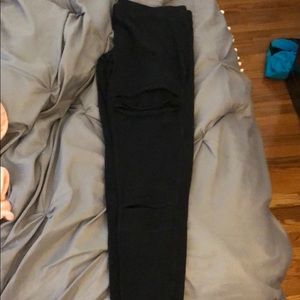 Express cut out leggings